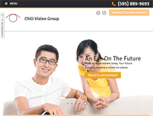 Tablet Screenshot of chilivisiongroup.com